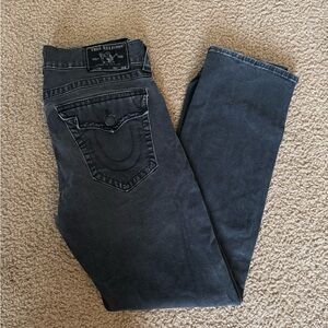 Men’s True Religion Grey wash denim